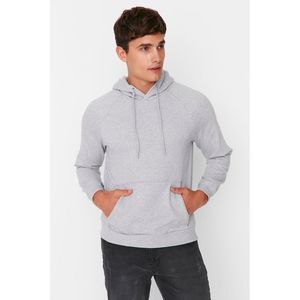 NWT Trendyol Men Fitted Hood Knit Sweatshirt